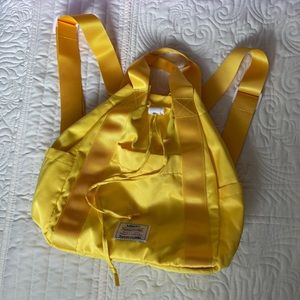 3/$25 MINISO yellow mini backpack